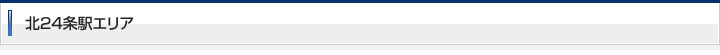 北２４条駅エリア